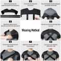 Kuangmi 7K-foam Double Shoulder Brace Adjustable Sports Shoulder Support Belt Back Pain Relief Double Bandage Cross CompressionSupports & Braces. 