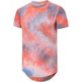 TUEBARR Men's Tie Dye Hipster T Shirts, 100% Cotton Round Hemline Tie Dye T Shirt for Men.