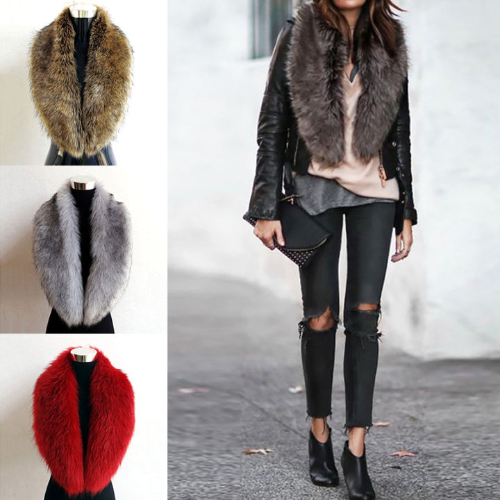 100cm%20Fluffy%20Shawl%20Collar%20Collar%20Wrap%20Neck%20Winter%20Warm%20Faux%20Fur%20Collar%20Women%20Accessories%20Scarves%20Fur%20Scarf%20Thicken%20Plush%20-%20Image%203