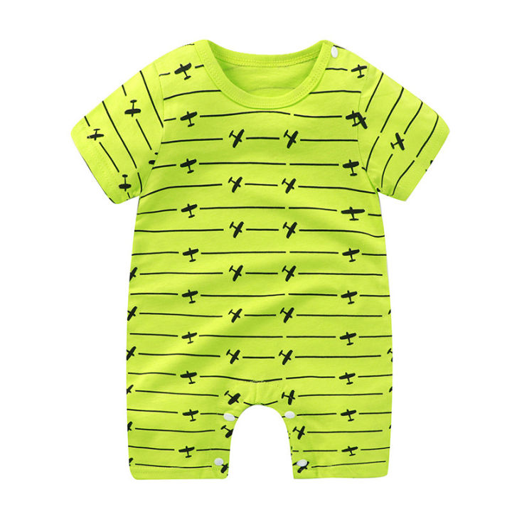 Summer%20Cartoon%20Baby%20Boy%20Girl%20clothing%20Rompers%20Short%20sleeve%20cotton%20Infant%20Newborn%20Clothes%20Jumpsuit%20For%200-18%20Toddlers%20Bebe%20Outfits%20-%20Image%204