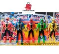 Power Rangers 5 Piece Set Superheroes 10cm, PVC Action Figure.