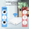 Tuya Multi-mode Gateway Bluetooth+Zigbee Multi-protocol Communication Gateway Tuya/smart Life APP Remote Control Easy To Use. 