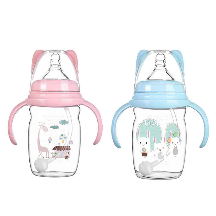 BabyCare%20PP%20Wide%20Bore%20Plastic%20Baby%20Choke%20Prevention%20Cup%20Newborn%20Straw%20with%20Handle%20Milk%20Bottle%20-%20Image%206