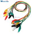 【Daily Necessities For Anyone Store】10pcs 50cm Double-ended Alligator Clips Line Crocodile Test Clamp Connector Wire Testing Wire Brand New. 