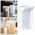 Sealed Classification Food Storage Containers Transparent for Nut White.