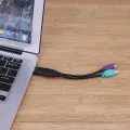 USB to PS2 Mouse Keyboard Converter U-port to Round Port PS/2 Male to USB Female Adapter Computer Connection Accessories. 