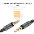 2pcs 3.5mm-3.5mm Jack Audio Cable Stereo Aux Cord Hi-Fi Audio Cable. 