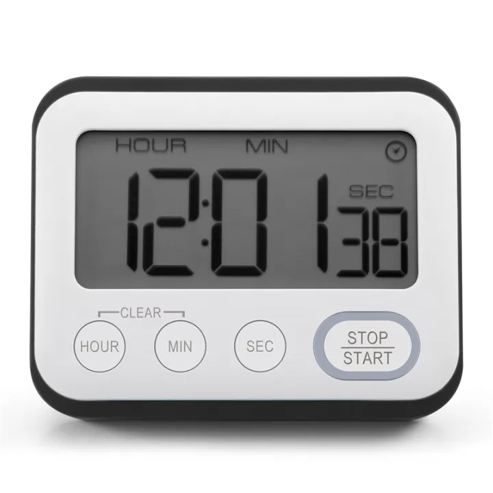 Digital Kitchen Countdown Timer: Teachers Classroom Counter Large LCD ...