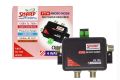 Sharp FTTH Micro Node - 4 Output. 