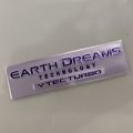 Metal Earth Dreams VTEC Turbo Logo Badge Emblem For Honda. 