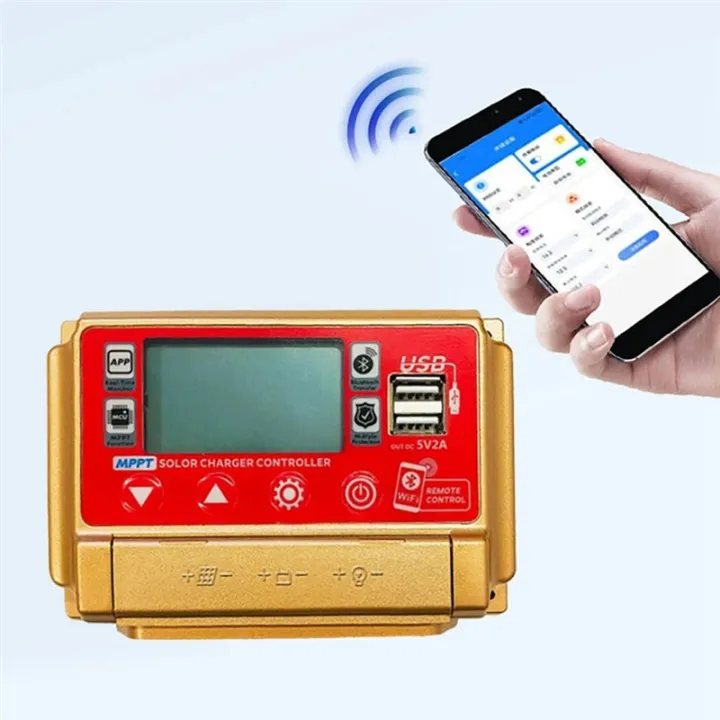 12/24V%20MPPT%20Solar%20Charge%20Controller%20Wifi%20Bluetooth%20Solar%20Panel%20Battery%20Smart%20Regulator%2060A%20-%20Image%208