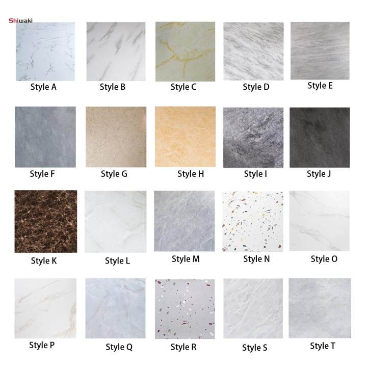 Vinyl Flooring Tiles Home Decor Kitchen Thick DIY Floor Tile