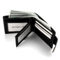 New Men's Wallet Short Multi-Function Multi-Card Slot Metal Bull Label Luxury Wallet Zipper Designer Small Slim Wallet.