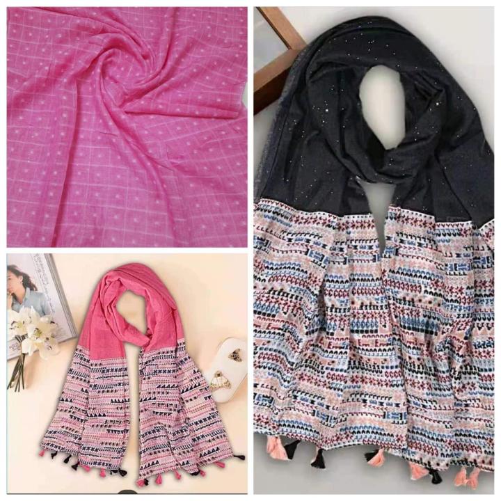 Sciarpa Donna Leggera In Tinta Unita Accessorio Perfettamente - Foto 9