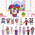 The Amazing Digital Circus Plush Pomni Jax Cartoon Plushie Toys Theater Rabbit Doll Stuffed Toys Children Christmas Kids Gifts. 