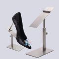 Metal Shoe Bracket Stainless Steel Shoe Rack Shoe Display Shoe Display Stand Shoe Hanger Adjustable Height Display Rack Stainless Steel Shoe Display.