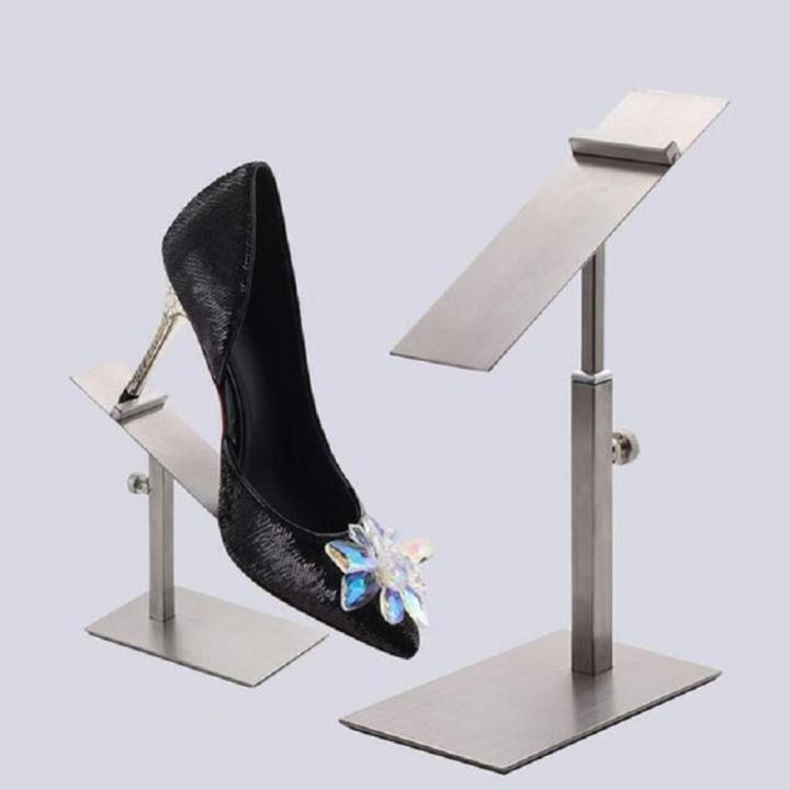 Metal%20Shoe%20Bracket%20Stainless%20Steel%20Shoe%20Rack%20Shoe%20Display%20Shoe%20Display%20Stand%20Shoe%20Hanger%20Adjustable%20Height%20Display%20Rack%20Stainless%20Steel%20Shoe%20Display%20-%20Image%204