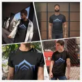 Warframe T Shirt Warframe Lotus Symbol T-Shirt Men Short Sleeves Tee Shirt Cute Print Beach Cotton Tshirt. 