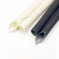 Fiberglass Tube 1mm ~ 25mm HTG Cable Sleeve Soft Chemical Glass Fiber Braided Insulated High Temperature Pipe Wire Wrap Protect. 