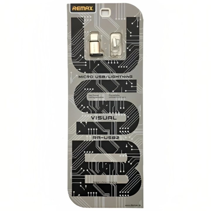 Remax RA-USB2 Micro USB to Lightning Apple IOS Converter