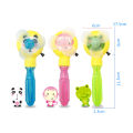 Manual pull fan stick for children to blow bubbles, summer toy bubble water. 