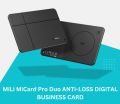 MiLi MiCard Pro Duo ANTI-LOSS DIGITAL BUSINESS CARD. 