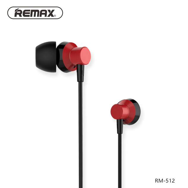 Remax RM 512 Metallic In-Ear Headphones Wired Sports Earphone | Daraz ...