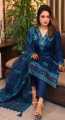 Exclusive Cotton Unstitched Skin Print High Quality Three Piece For Women. 