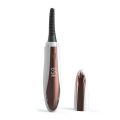 K-CU-S18 Heated Eyelash Curler Digital Display Quick Heating USB Rechargeable Makeup Electric Eyelash Curler Curling Eyelashes T. 