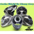 Full Face Axxis Eagle Gecko SV  Shield B2 Glossy Grey. 