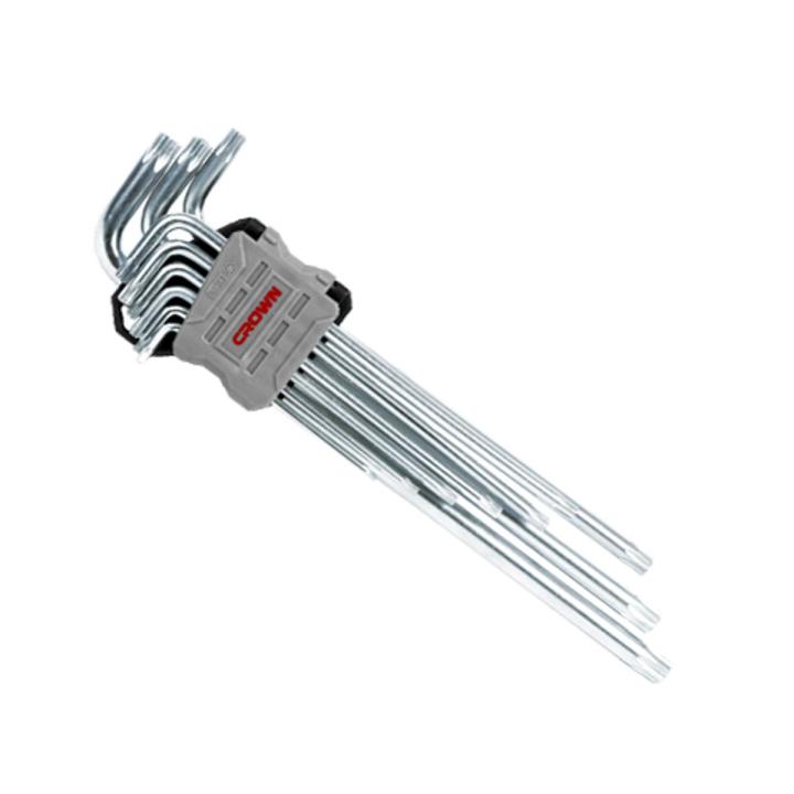 9pcs Extra Long Torx Hex Key Set