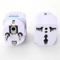 Universal Usa To Europe/Germany/Indonesia (Type E/F) Travel Charger Adapter Plug.