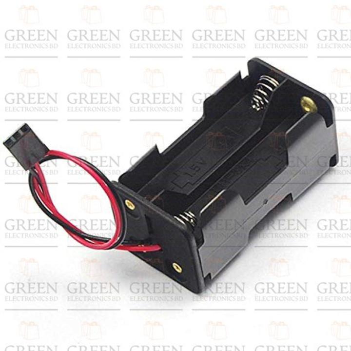 Battery Holder AA / 14500 Model 4 Tank Dual Layers With Lead
