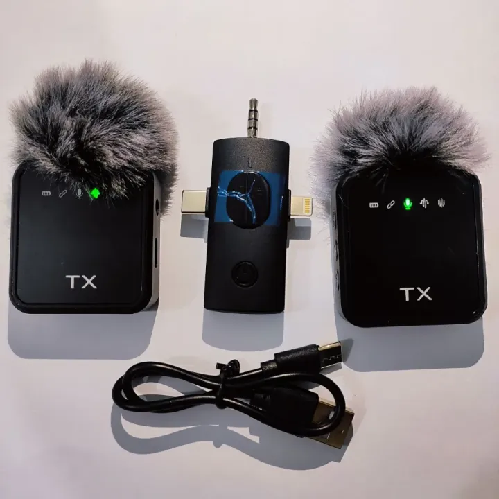 F11-2%20(3%20in%201)Collar%20Wireless%20Dual%20Microphone%20proprofessional%20Lepal%20Lavaliar%20microphon%20iPhone/Android%20&%20Type%20C%20Supported%20100&%20Noise%C2%A0Cancellation%20-%20Image%207