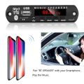 Kebidu 9V-12V Wireless Bluetooth MP3 WMA Decoder Board Car Audio MP3 Player USB TF FM Radio Module For Car Speaker. 
