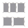 Outdoor Waterproof Camping Tarp Durable Thicken Picnic Mat Multifunctional Tent Footprint Sun Canopy Ground Sheet For Hiking.