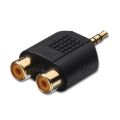 3.5mm Stereo Jack  to RCA Audio Adapter Converter. 