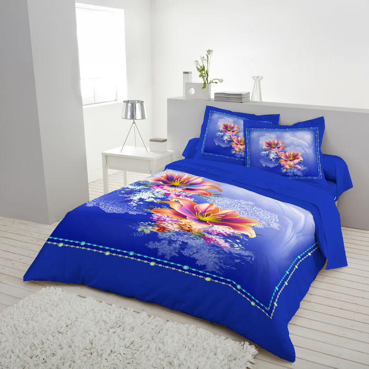 Pakiza Exclusive Design King Size Cotton Luxury Bedsheet -07