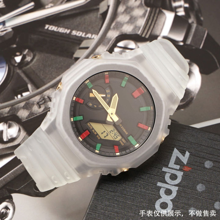 Modified%20accessories:%20Casio%20watch%20GA-2100%202110%20and%20case%20AP%20rural%20rubber%20resin%20quick%20release%20strap%20for%20men%20-%20Image%203