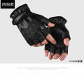 Half finger Military Grade Tactical Outdoor Hand Gloves.