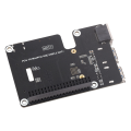 For 5 PCle to MiniPCle GbE USB3.2 HAT+ Gigabit Ethernet Supports MiniPCIe Interface 4G Module. 