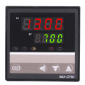 1PCS AC 220V Oven Temperature Controller RKC REX-C700 Thermocouple/PT100 Input Relay Output 72*72mm.