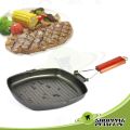 Non-Stick Square Kitchen Grill Pan 24cm. 