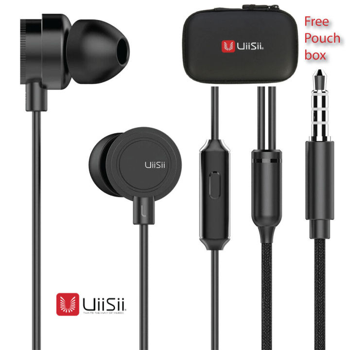 UiiSii%20HM%2013%20In-Ear%20Earphone%20(With%20Pouch)%20%7C%20UiiSii%20HM13%20Wired%20Noise%20Cancelling%20Dynamic%20Heavy%20Bass%20Music%20Metal%20In-ear%20with%20Mic%20Earphone%20UiiSii%20HM13%20-%20Image%202
