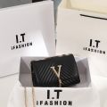 Embroidery Women Crossbody Bag 2023 Luxury Handbag Shoulder Bags Brand V Letter Clutch Small Bag and Purse Party Bolsa. 