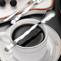 Dessert Spoon Fork Set Pastry Fork Fruit Fork Stainless Steel Mini Minimalist.