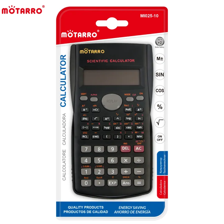MOTARRO Multifunctional Function Calculator Student Portable Big Screen Function Calculator Stationery School Office Supplies MuXiaRe