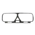 Carbon Fiber Interior Modification Central Control Car Air Outlet Vents Sticker Decorative Frame for Scirocco. 