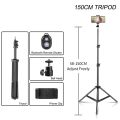 200cm Photography Tripod Light Stands With 1/4 Screw Head Adjustable Light Stand Photo Tripod For Phone Ring Light Photo Studio. 