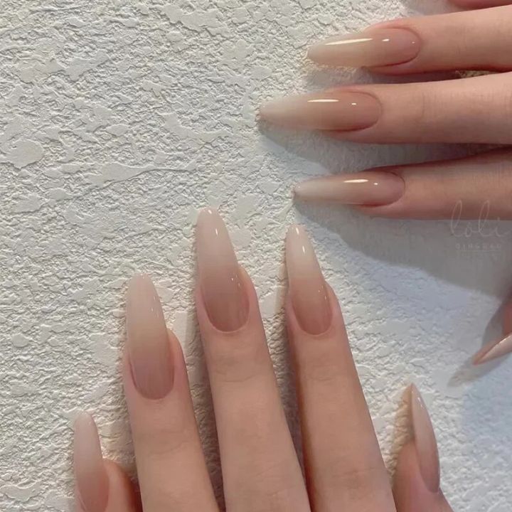 24pcs%20milkey%20gradient%20white%20glitter%20false%20nails%20with%20glue%20press%20on%20nails%20almond%20acrylic%20nail%20diamond%20ballet%20artificial%20nail%20-%20Image%205